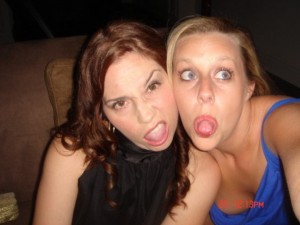 Here we are in 2006, acting like complete goofballs. She's a gem :-)